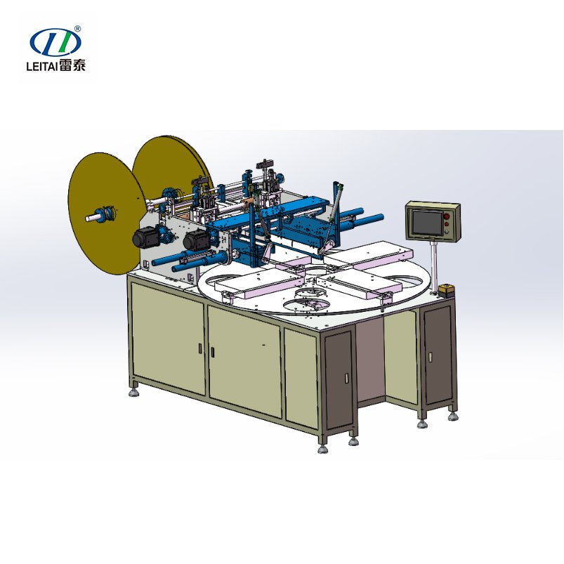Fully Automatic Turntable Type Double Sided Cabin Side Bonding Machine for Air Conditioning Filter Production